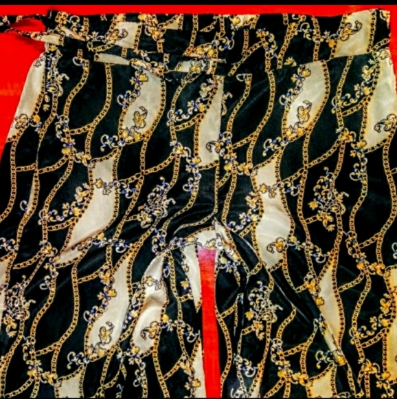 Metaphor Pant Size L Palazzo Silky Full Leg NWOT - Picture 7 of 9